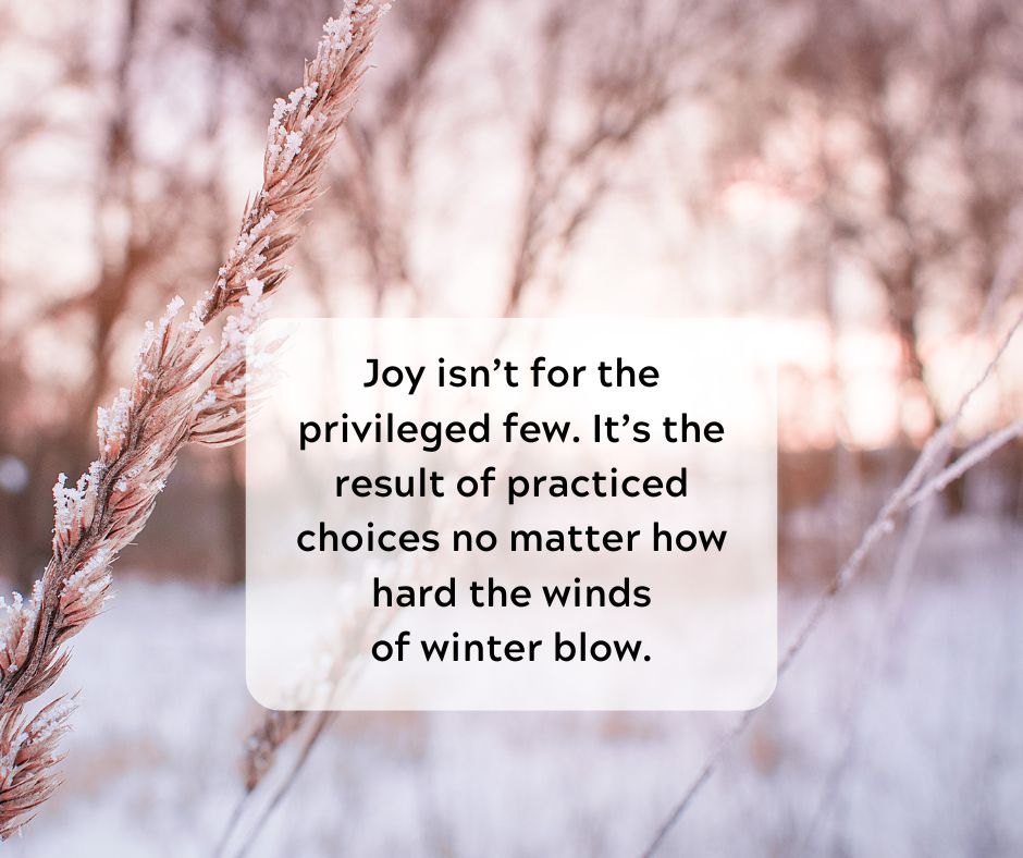 Episode 1, Winter Joy: God’s Design