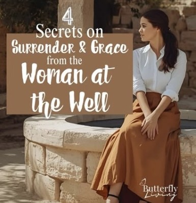 Jennifer Sakata<br />
Four Secrets on Surrender and Grace from the Woman at the Well<br />
Guest blog for Mary Armand's Butterlfy Living